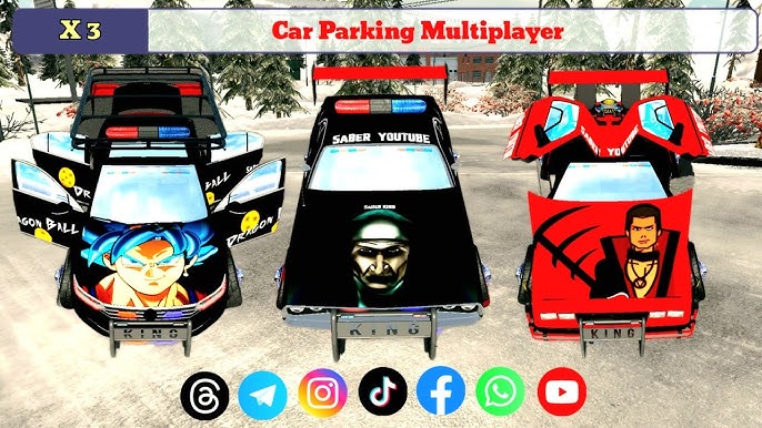 حسابات كار باركينج مجانية Car Parking Multiplayer